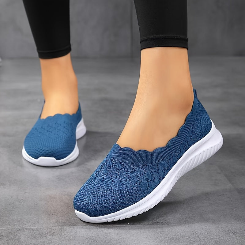 Women's slip-on sneakers with breathable fabric, PHYLON sole, perfect for all seasons.