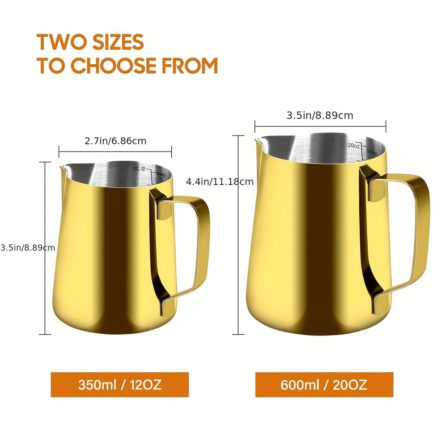 One 20oz Stainless Steel Coffee Cup with Pull Flower Scale and Needle, Milk Frother Cup with Pointed Nose, Fancy Drinking Cup with Pull Flower Needle, Water Bottle, Coffee Accessories for Travel and Vacation.