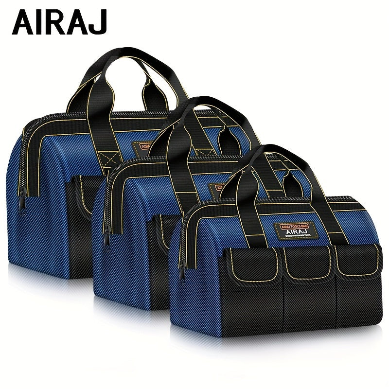 Tool Storage Bag with Large Capacity and Wear-Resistant Oxford Cloth