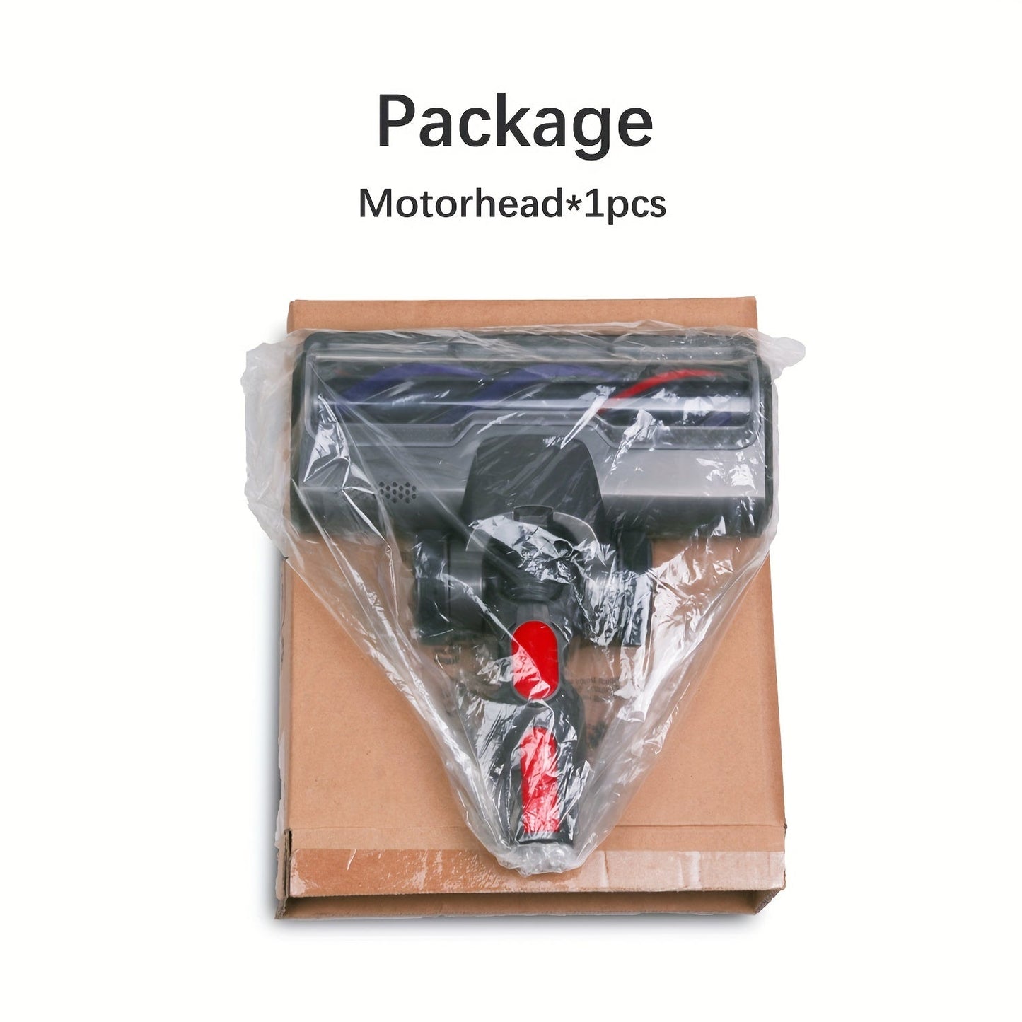 This durable plastic vacuum cleaner head is compatible with Dyson models V7, V8, V10, V11, V15, SV10, and SV12. It is designed as a floor attachment accessory and motor head, not as a standalone vacuum cleaner.