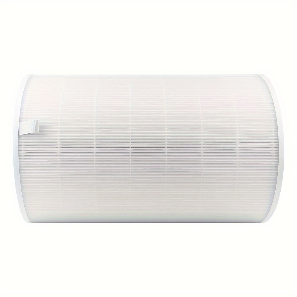 White replacement filter for Xiaomi 4 Pro H air purifier, includes HEPA and activated carbon.