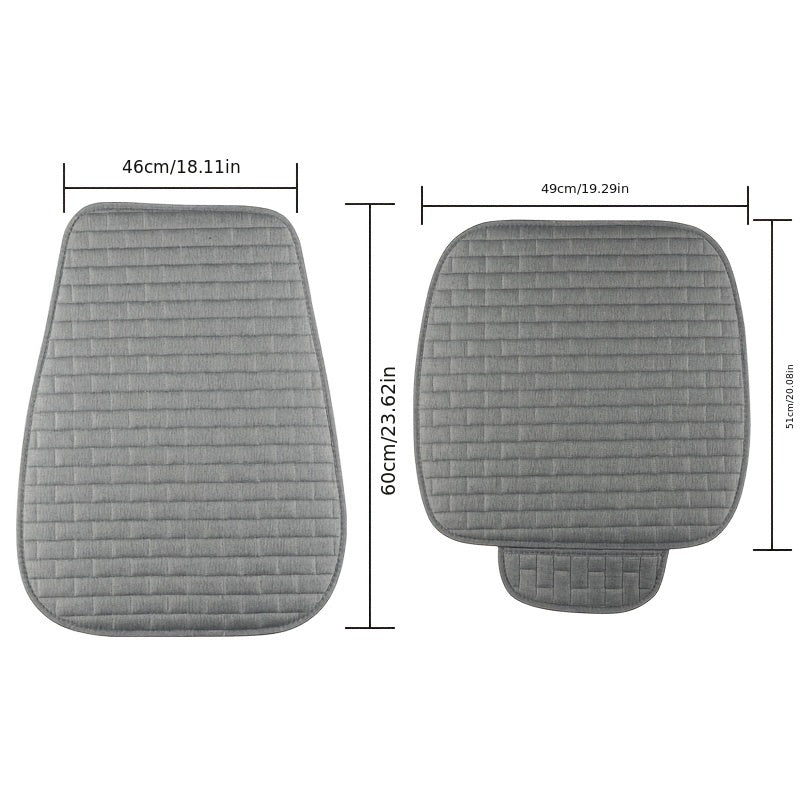 Car seat cover protects front and rear seats, washable with protection pads for car supplies.