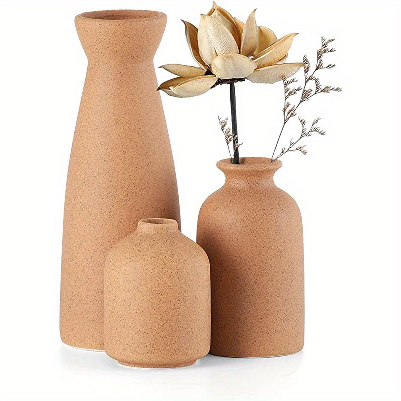 Three Ceramic Vases