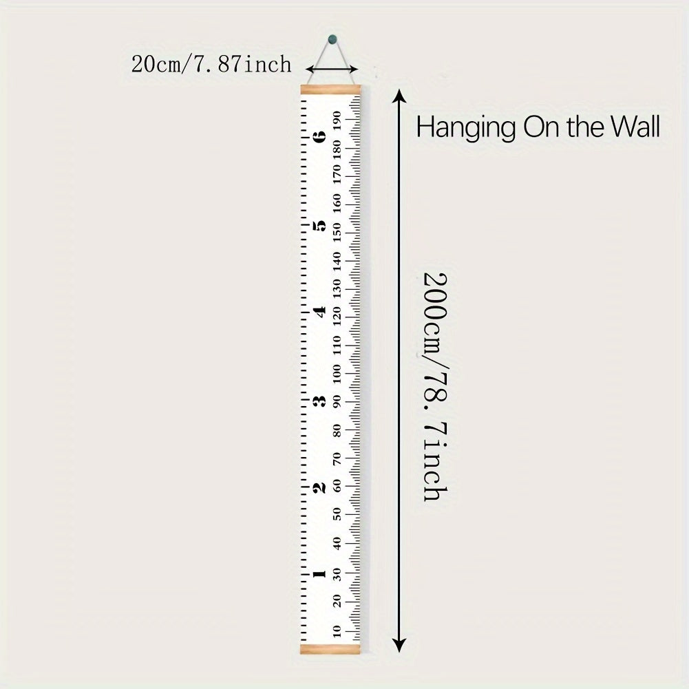 Get the perfect addition to your home with this Creative Black and White Feet Decorative Hanging Painting. This piece also doubles as a Height Ruler Wall Hanging Photography Tool and Height Wall Sticker, measuring 20x200cm/7.87x78.7inch. It makes the