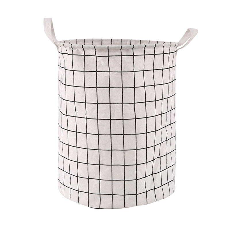 Round Dirty Clothes Basket - Portable Laundry Hamper with Storage Bucket for 1pc of dirty clothes