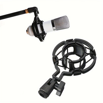 SZKOSTON Microphone Shock Mount for 4.19~4.6cm Studio Condenser Mics, perfect for recording and live broadcasts.