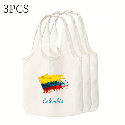 Stylish and simple hand-carry canvas bag featuring personalized double-sided printing, perfect for showcasing your unique style.