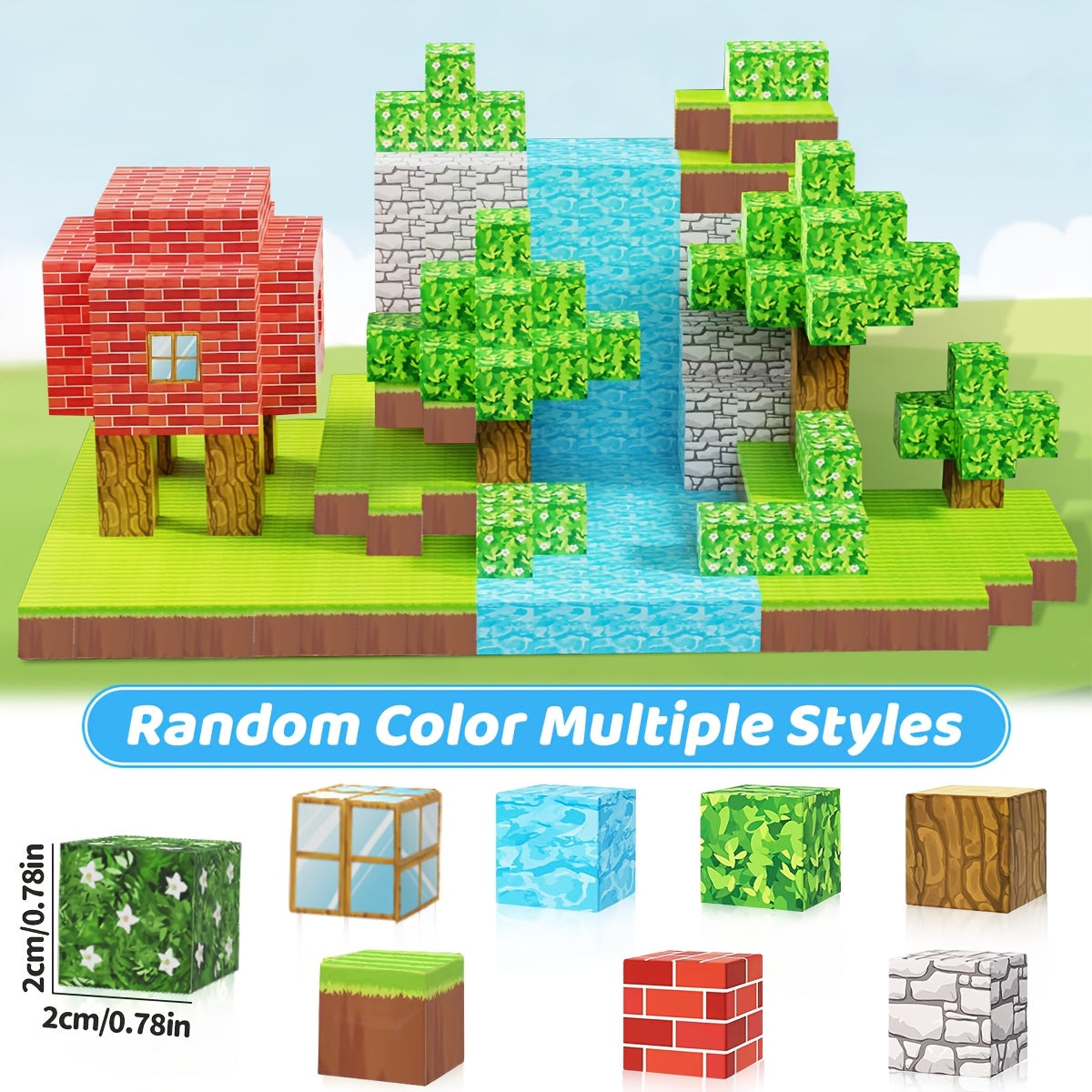 Magnetic Building Blocks are a STEM gift perfect for developing children's cognitive skills during winter.