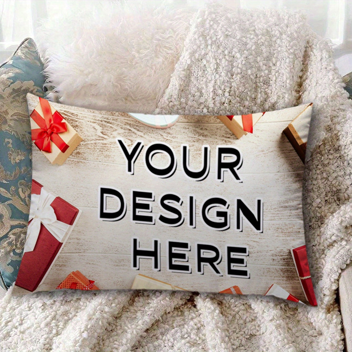 Customize your space with a cozy photo pillowcase featuring a double-sided print. Made of soft polyester, this pillowcase is perfect for Valentine's, Christmas, Thanksgiving, pet lovers, Halloween, and wedding anniversary gifts. Measuring 30.48x50.8 cm