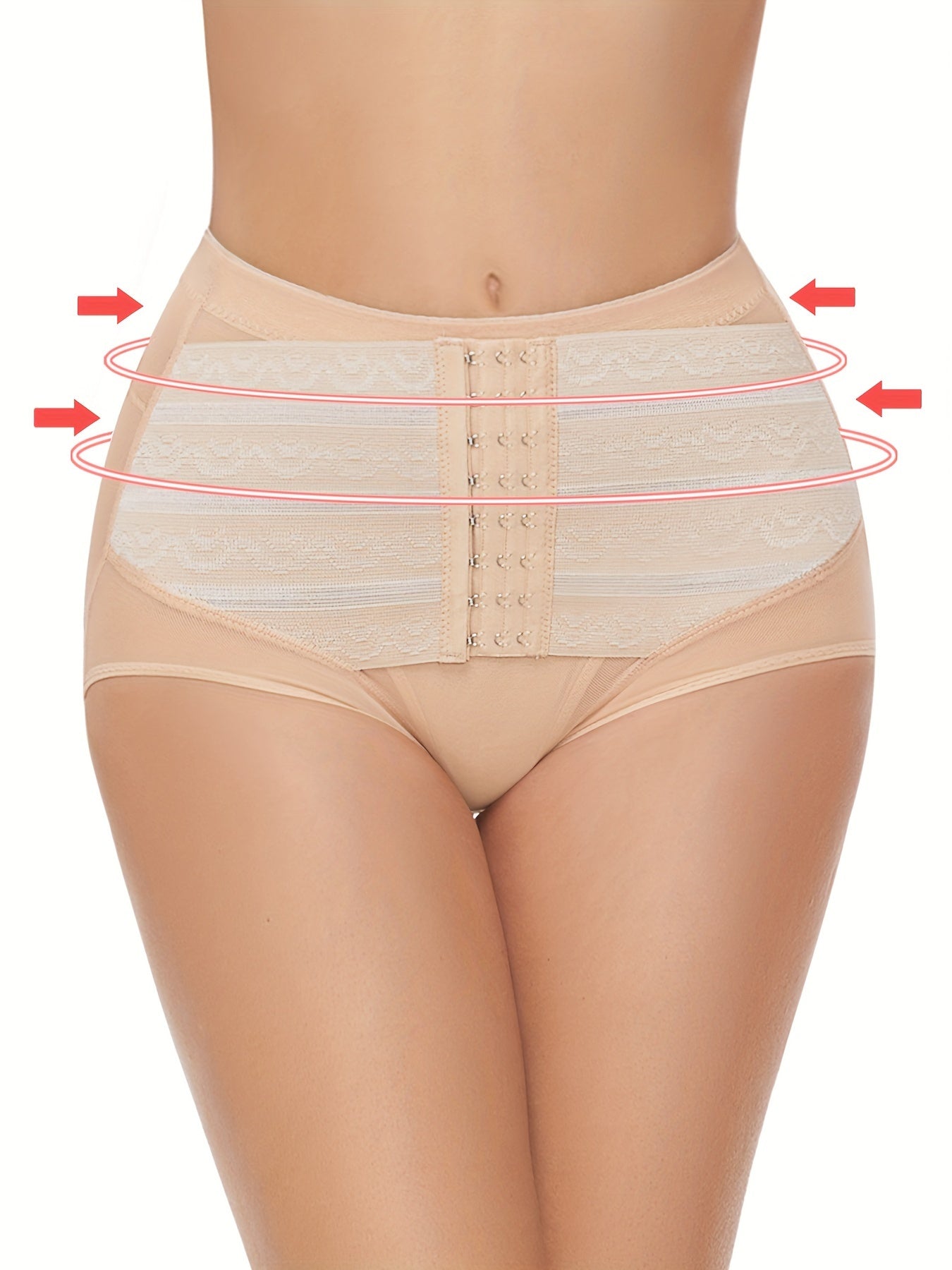 RULAFANT High-Waist Shaping Panties - Tummy Control & Butt Lift, Breathable Polyester Blend, Women's Underwear & Shapewear