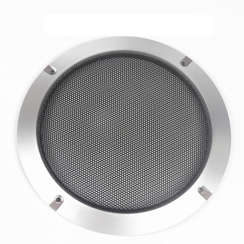 Get the 1pc Premium Black Mesh Speaker Grille for a perfect fit of 5.08cm to 25.4cm. It's easy to install with included mounting screws and features a durable metal enclosure for home audio and car stereo systems. Ideal for DIY projects and audiophiles