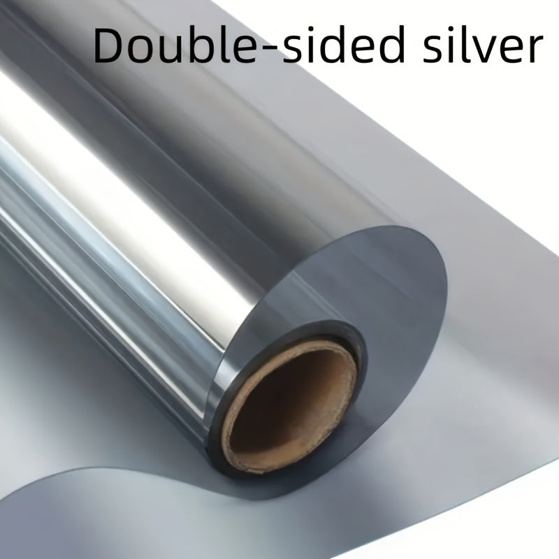 Solar insulation film offers thermal insulation, sun protection, UV protection, one-way perspective, and prevention against peeping with just one roll.