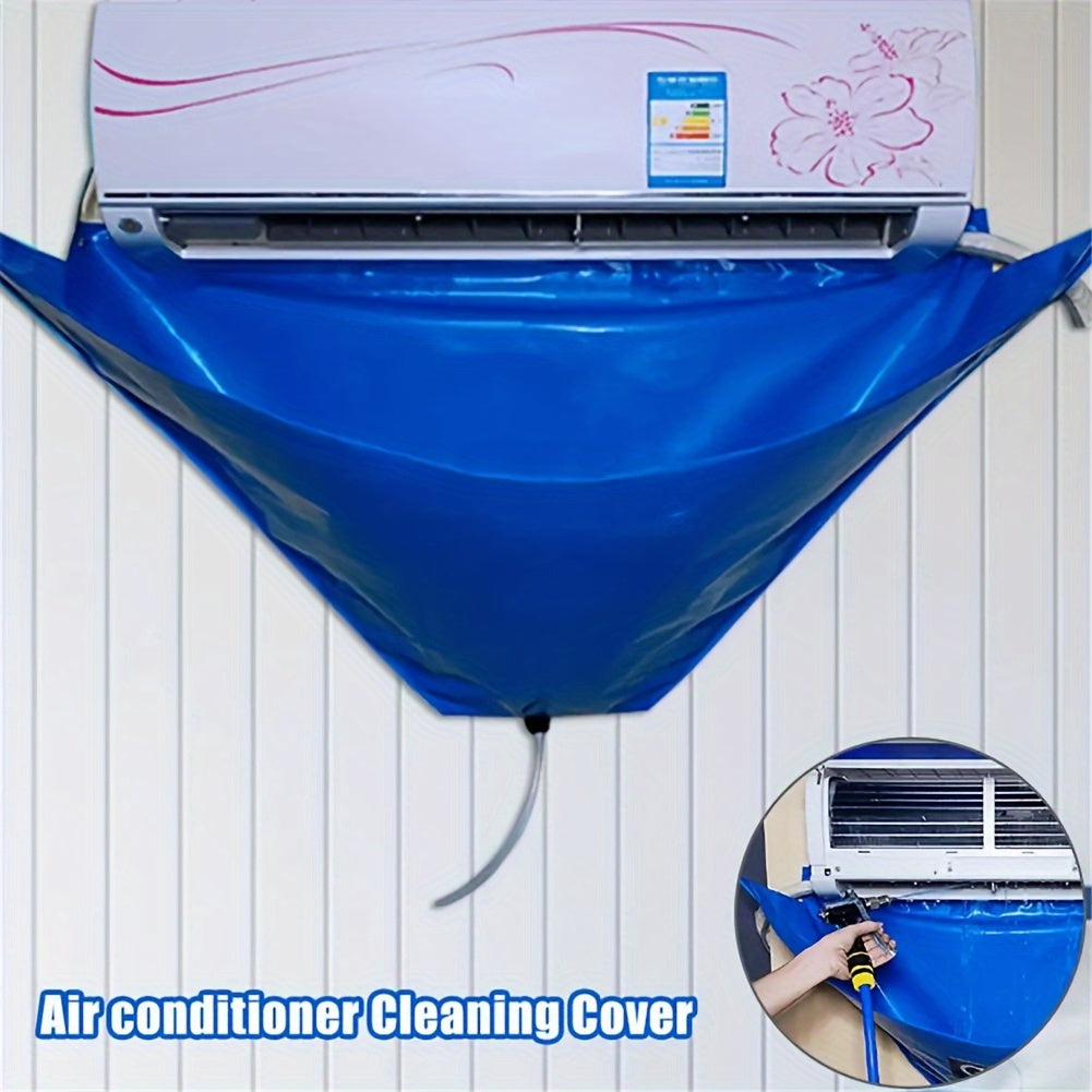 Air Conditioner Cleaning Set- 11 Pieces, 95/110cm x 37.4/43.3inch, Includes Reusable Water Collection Bag and Brushes - Ideal for Wall-Mounted ACs