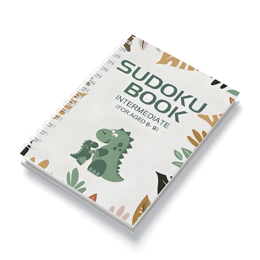 Intermediate Sudoku Puzzle Book for Kids Ages 6-9, English Edition by ZHIDIAN INTERNATIONAL, Published on 2024-05-01