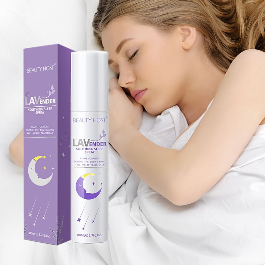 80ml Lavanda Uxlash Spreyi, xonangizda yoki yostiqingizda chuqur uxlash uchun mukammal