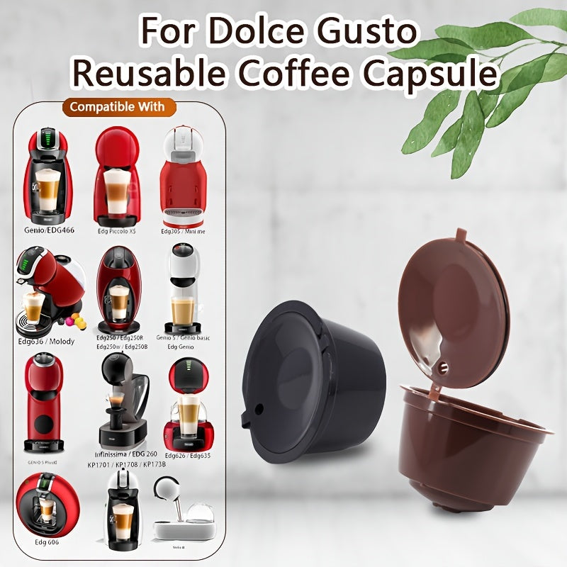 Reusable coffee capsule filters can be made using a 6-pack and a spoon brush, allowing you to create your own coffee capsules.