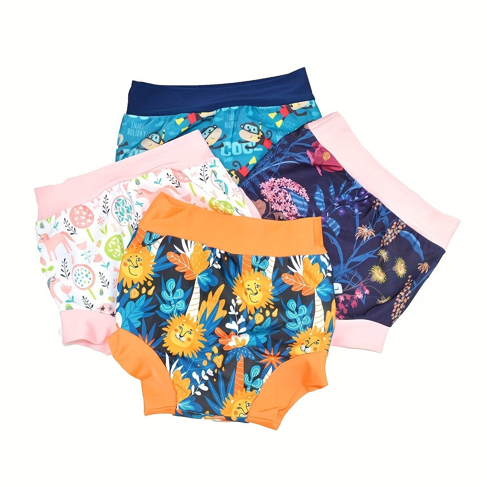 Ensure Your Newborn's Safety and Comfort with our Leakproof High Waist Baby Swimwear!