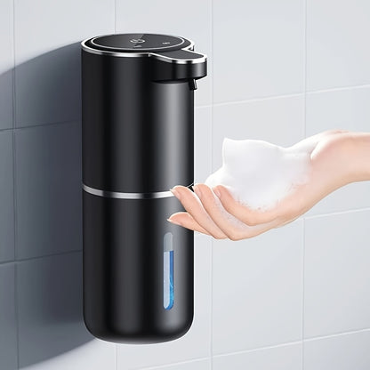 380ml wall-mounted automatic sensor liquid dispenser for hand soap with rechargeable feature.