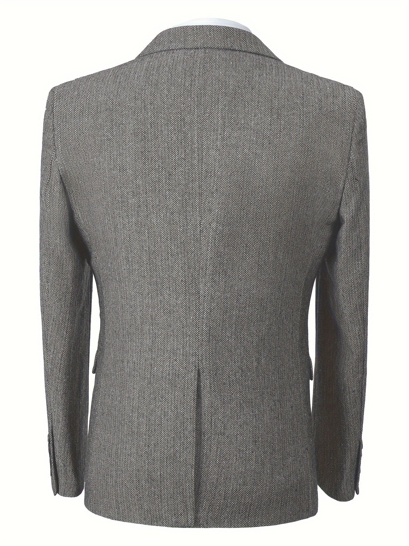 Men's tweed 3-piece suits for formal events, weddings, and business attire in various sizes.