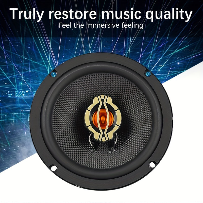 1pc BEMINES High-Resolution Car Speaker - 600W/800W/1000W, 10.16/12.7/16.51 cm Options, 4 Ohm, Dual Voice Coil, Easy Installation for Car Audio Upgrade