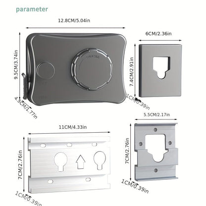 5.1m Retractable Indoor Clothesline made of ABS Material, Ideal for Living Room, Balcony, or Bathroom