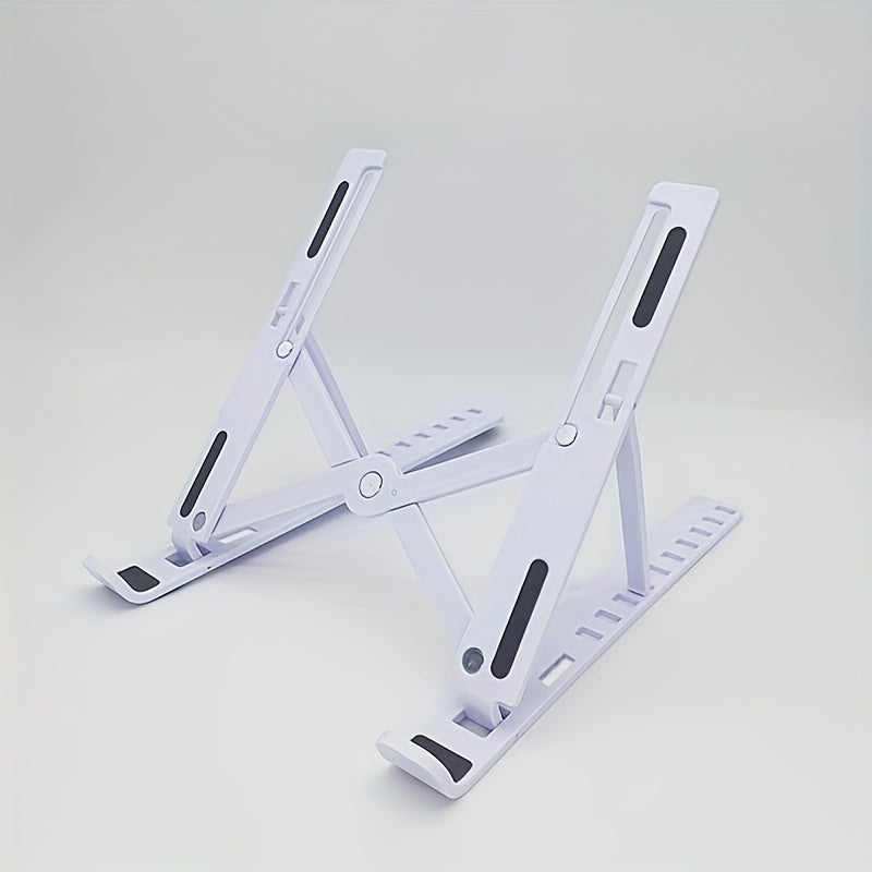 Enhance Desktop with Folding Lifting Computer Stand for Better Heat Dissipation!