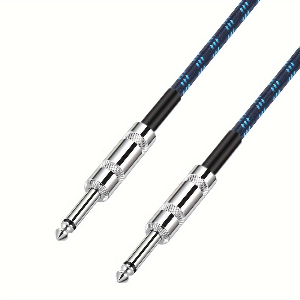 Guitar cables available in 10ft, 20ft, and 32ft lengths with 1/4 straight to straight or right angle connectors. Eid Al-Adha Mubarak!