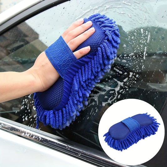 Car washing sponge brush for cleaning vehicles at home or on the go, suitable for cars, motorcycles, and other vehicles.