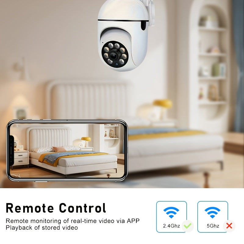 Introducing the YIIYRY 1080P HD Smart WiFi Camera – The Ultimate Wall-Mounted Security System with Enhanced Features! Enjoy 2-Way Audio, Night Vision, Motion Detection, Remote Viewing, and Smartphone Compatibility. USB Powered for Convenient Use.