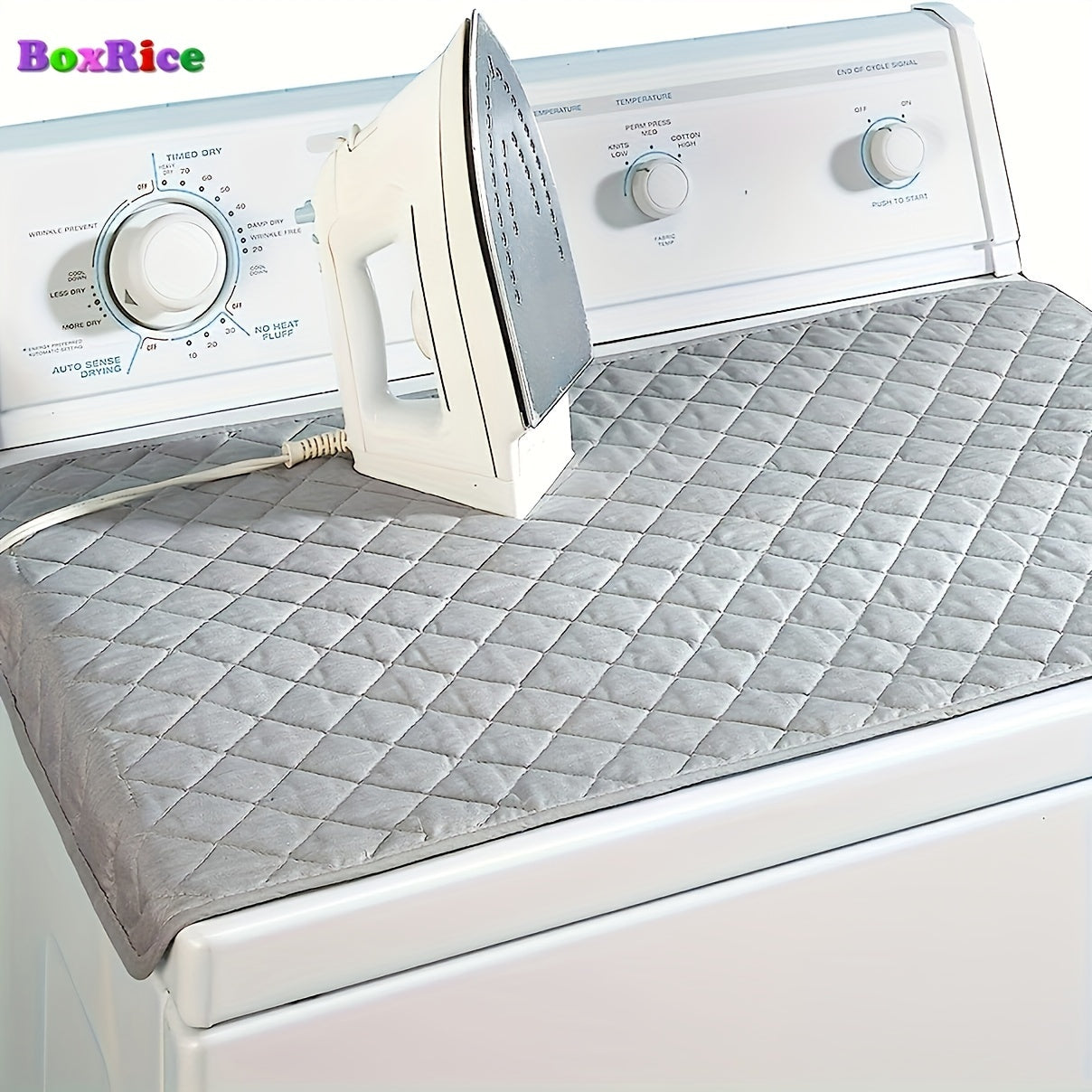 Foldable Ironing Pad Mat made of Polyester with Heat-Resistant Quilted Design, Portable Countertop Ironing Blanket, Ideal for Gift Giving, Saves Space