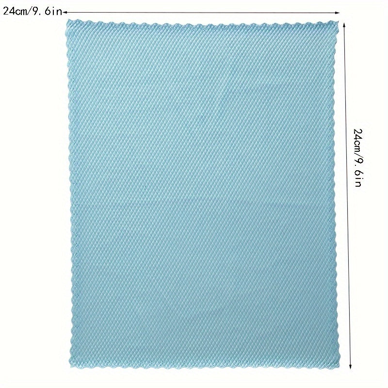 Get 5 miraculous cleaning cloths that are perfect for fish scale glass wiping and car window mirror cleaning. These non-marking and reusable cloths are suitable for cleaning kitchens, mirrors, glass, plates, and screens. They are the ultimate cleaning