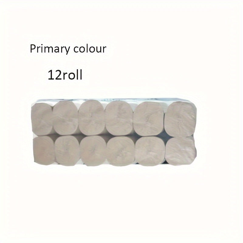 Essential budget-friendly models for everyday activities, including small roll thickened core toilet paper. This 12-roll family pack offers a combination of affordability and convenience, perfect for on-the-go use. Ideal for wiping and cleaning tasks.