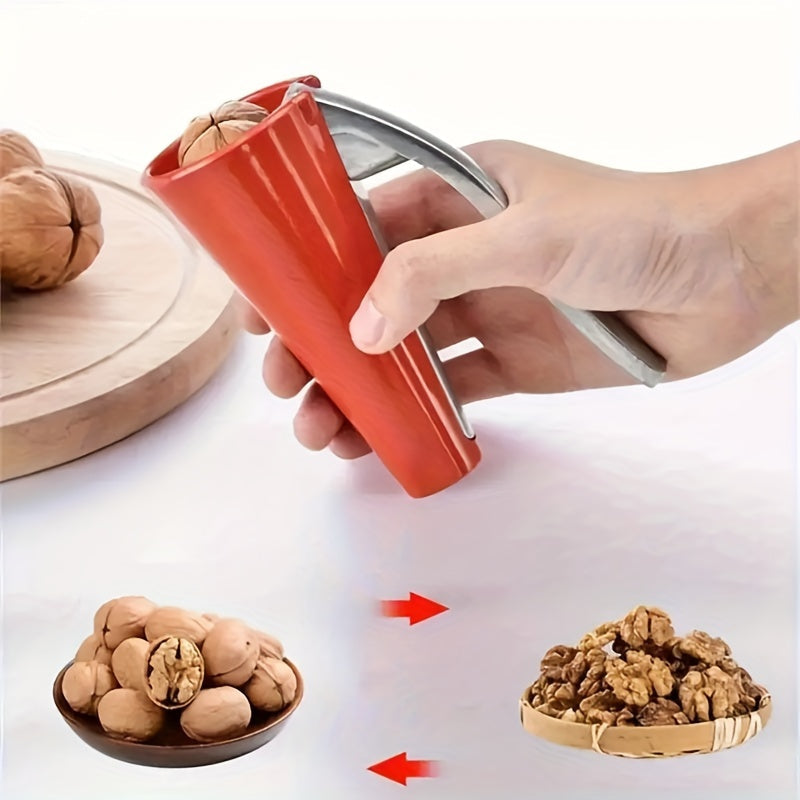 Durable Kitchen Gadget: Multi-Functional Nut Cracker Tool for Walnuts, Hazelnuts, Pecans, Seafood, Lobster, and Crab - Made of High-Quality Metal