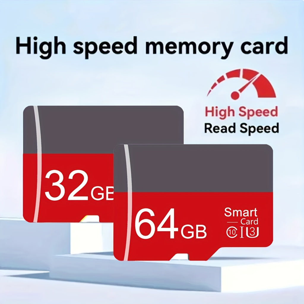 High-speed memory card compatible with 4K devices for reliable performance on smartphones, tablets, cameras, and computers.