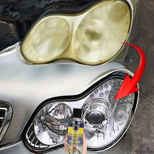 Automotive Headlight Restoration Kit for Oxidation, Yellowing, Scratches & Haziness - Easy Application, Quick Results - Fits All Vehicles - High-Quality Material.