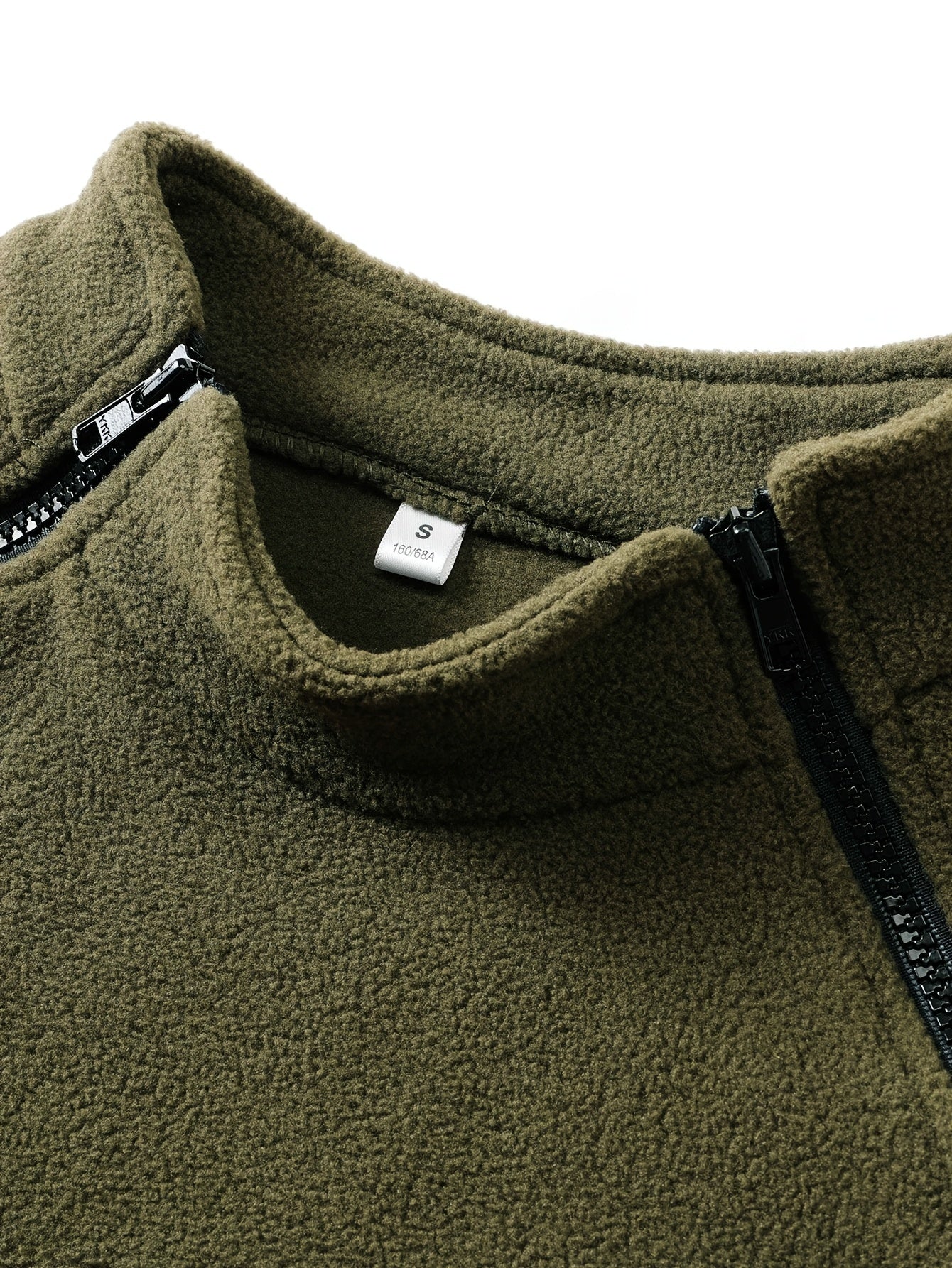 Men's cozy fleece sweatshirt for cold weather.