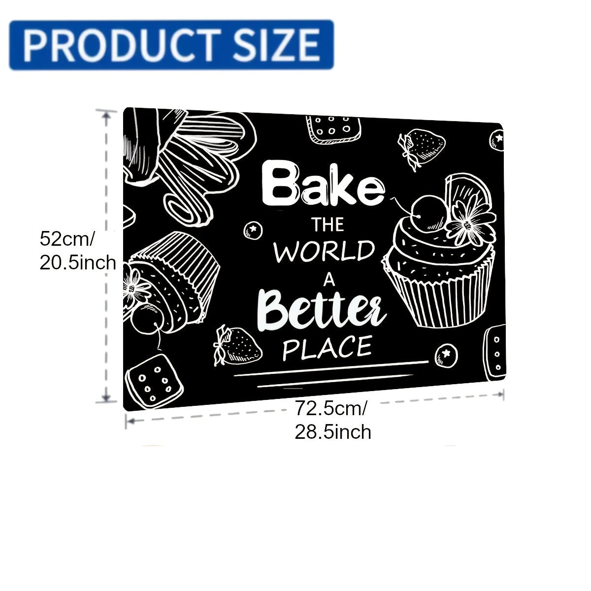 This multifunctional countertop protector is a durable sink draining mat made of non-slip diatom mud rubber, perfect for an electric stove or coffee machine. Measuring 28.5x20.5 inches (72.5x52cm), it is ideal for use in both home and restaurant