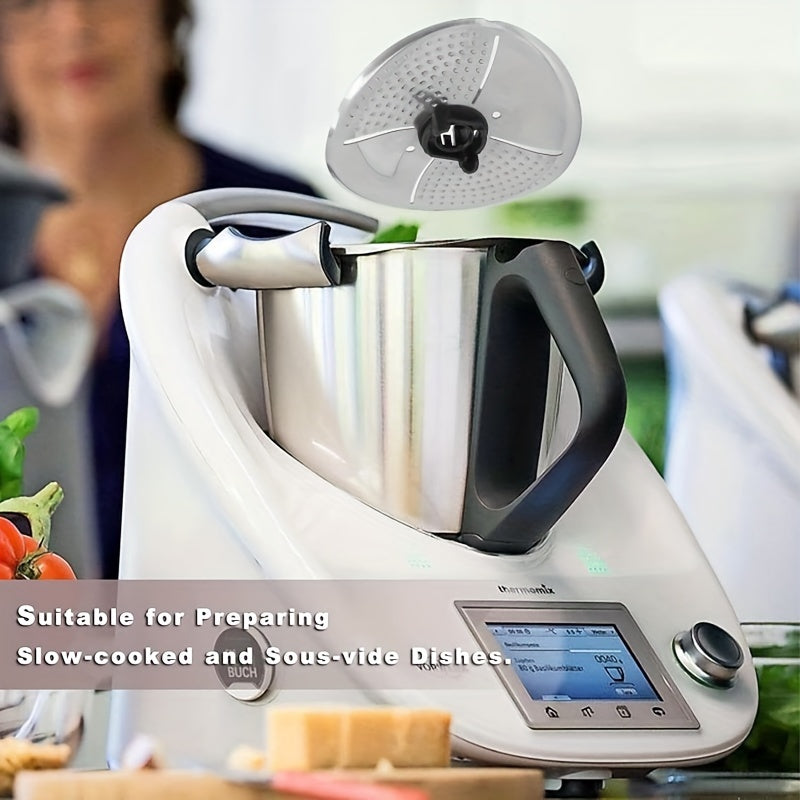 Guard your food while cooking with a food-safe stainless steel blender guard that keeps ingredients away from the blades for a safe and worry-free cooking experience.