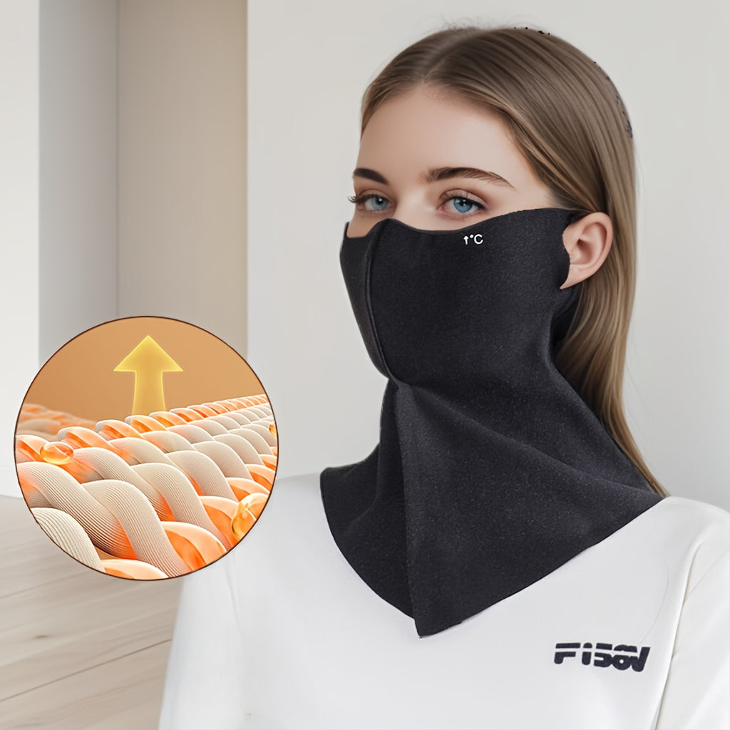 Stay warm and protected this winter with our Windproof Winter Sports Face Mask. With ear loops for a secure fit, this mask is perfect for skiing and cycling. Stay cozy and breathable all day long. Easy to clean, simply toss in the washing machine after