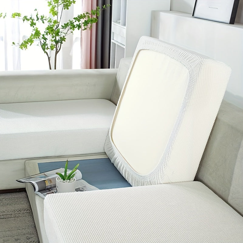 Simple and modern sofa cover that fully wraps and protects your sofa with anti-slip features, suitable for all seasons.