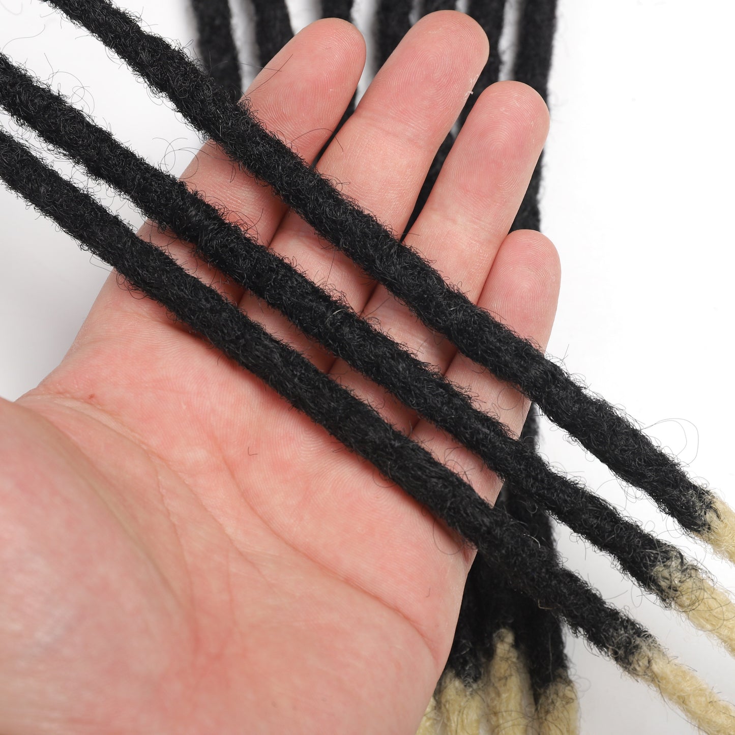 [Customer Favorite] 10-Inch Crochet Synthetic Loc Dreadlocks Extensions with 20 Strands, 0.8cm Wide, Hip-Hop and Reggae Inspired Style, Fashionable Afro Kinky Locs, Edgy Dirty Braids, Ideal for Punk Rock Fashion