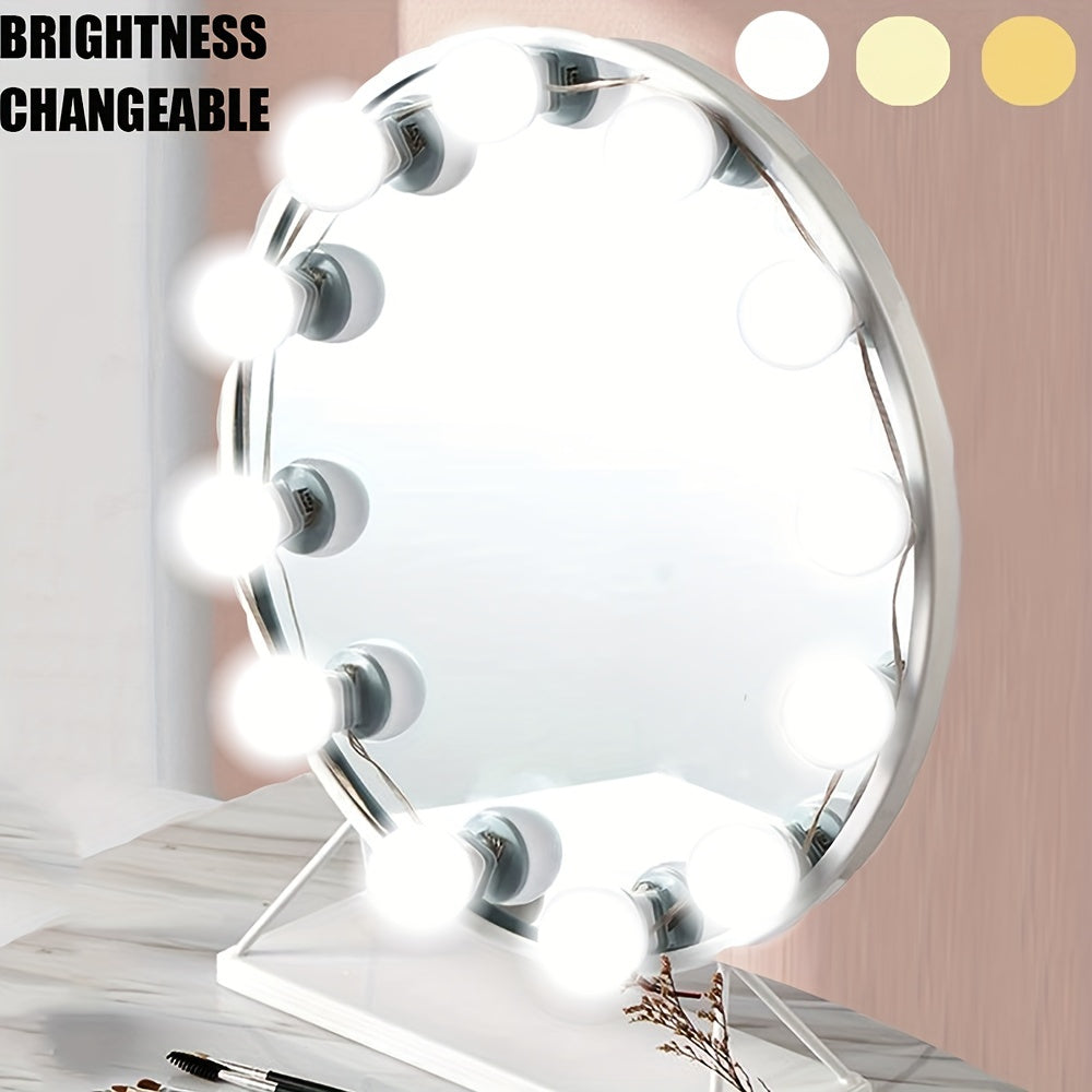 LED Vanity Mirror Lights, Dimmable Beauty Light for Makeup Table & Bathroom Mirror