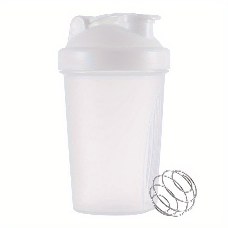 13.5oz Multicolor Shaker Cup with Stirring Ball - BPA-Free, Hand-Wash Only - Ideal for Workout Supplements & Fitness