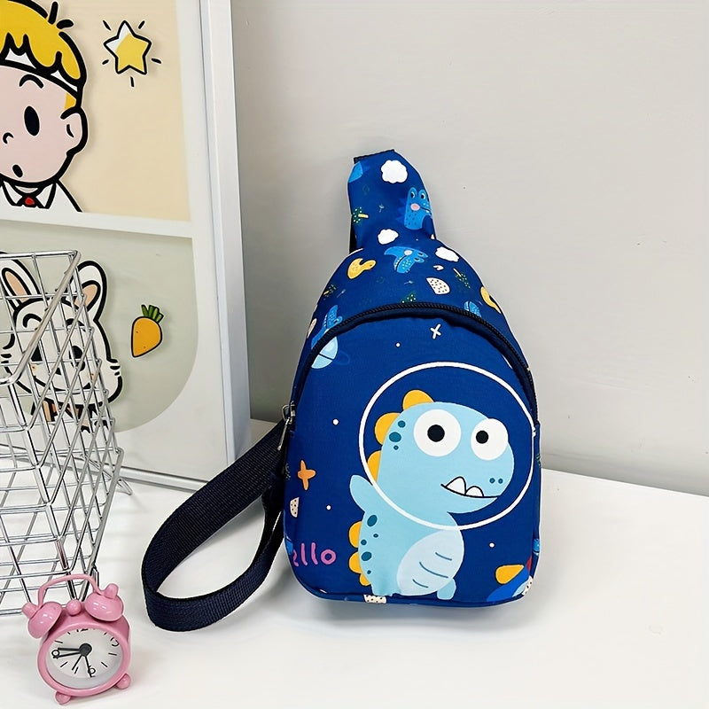 Kids' chest bag with pattern, shoulder crossbody and waist bag