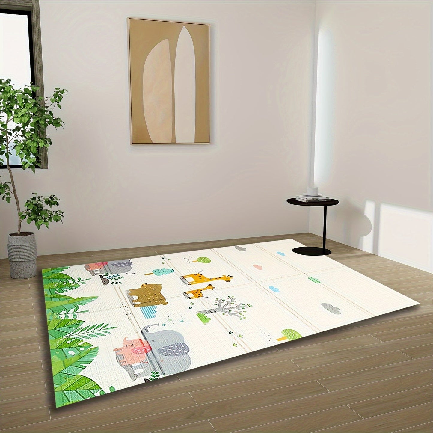 Children's Play Mat, XPE Material Decorative Mat for Room, Crawling Mat with Thickened Waterproof Foldable Design