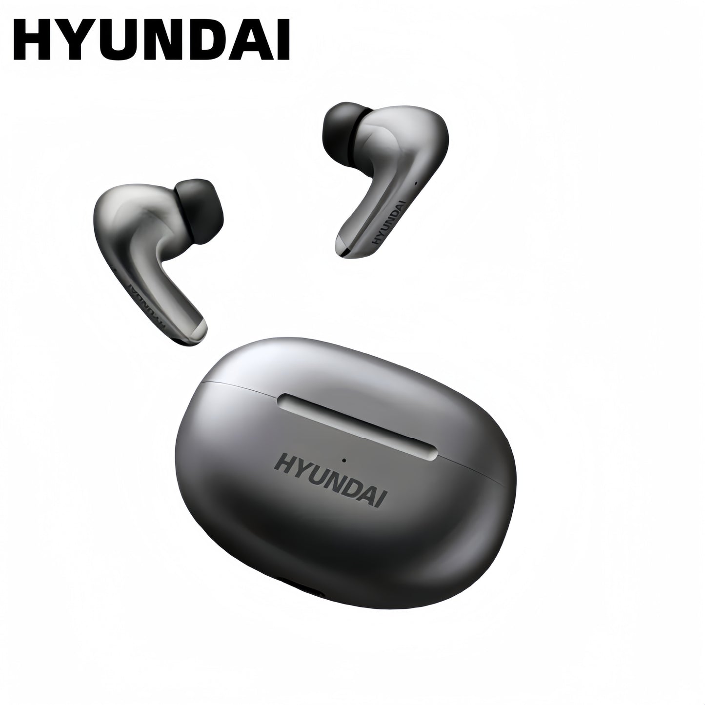 Hyundai 2024 Earbuds offer high-resolution sound quality, dual AAC & SBC decoding, enhanced connectivity with a new 5.3 chip, intelligent noise cancellation, smart control, comfortable fit