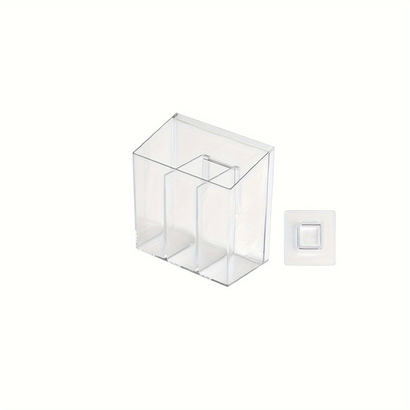 Acrylic Wall-Mounted Storage Organizer with Transparent Plastic Medicine and Cosmetic Sorting Box and Multi-Functional Mirror Cabinet for Home Organization