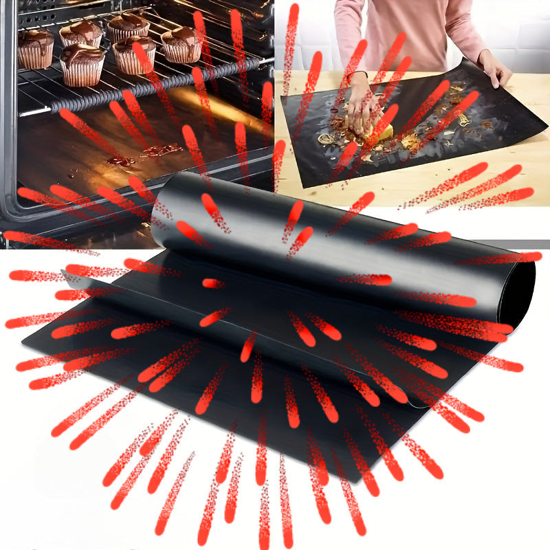 Multi-purpose Non-Stick Mat for Oven, Microwave, BBQ, Refrigerator, and Outdoor Cooking - Heat Resistant, Ideal for Kitchen and Dining