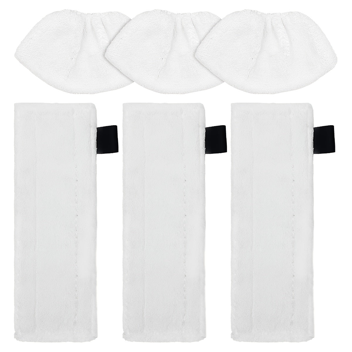 Replace worn-out pads on your Karcher sc1/sc2/sc3/sc4/sc5 Steam Mop with Yuunaie's 2/6/10pcs Replacement Pads. These pads are easy to clean, have strong water absorption, and are perfect for deep cleaning your kitchen and bathroom floors. Upgrade your