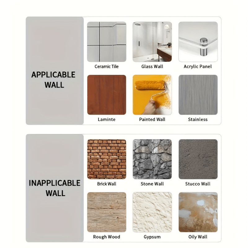 5 3D self-adhesive PET tile wall stickers, tear and stick, waterproof, anti-mold and anti-oil, suitable for various rooms and walls.